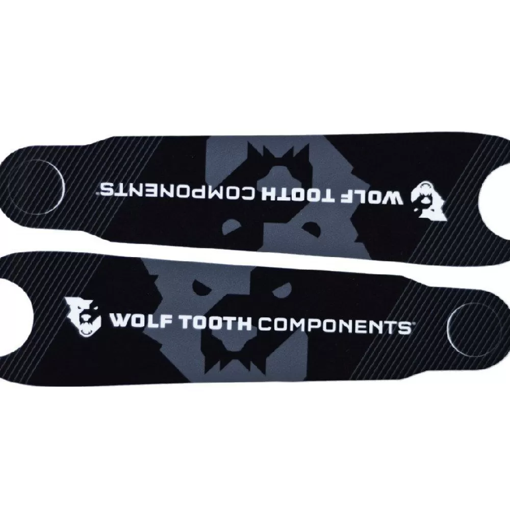 Wolf Tooth Online Crank Skins Crankarm Protectors Logo -Parts