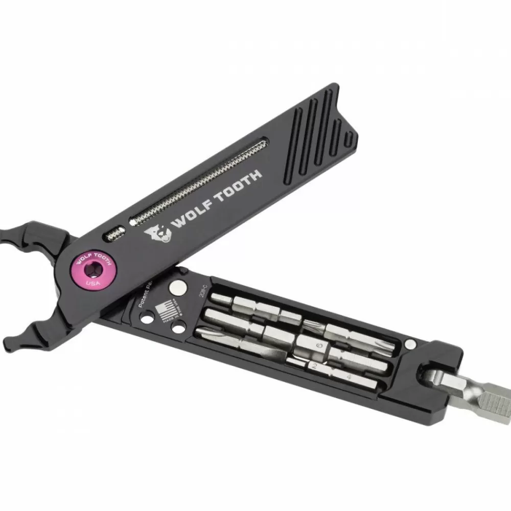 Wolf Tooth Sale 8-Bit Pack Pliers Black / Purple -Bike Accessories