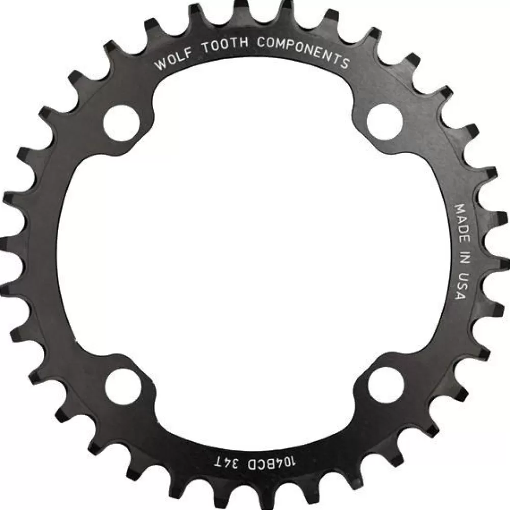 Wolf Tooth Sale Single Chainring 104Mm Drop Stop Black -Parts