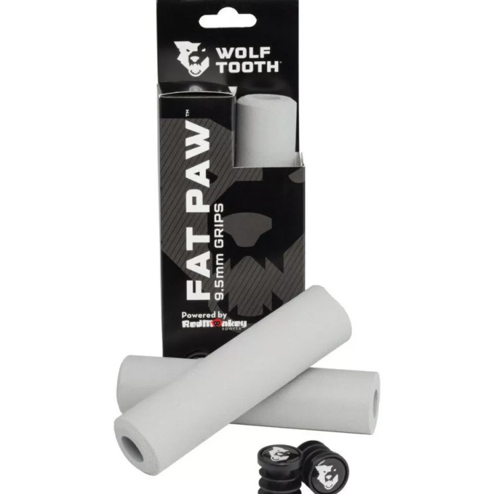 Wolf Tooth Wholesale Fat Paw Silicone Grips Grey -Parts