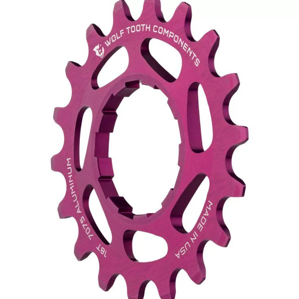 Wolf Tooth Wholesale Single Speed Cog Cnc Aluminium Purple -Parts