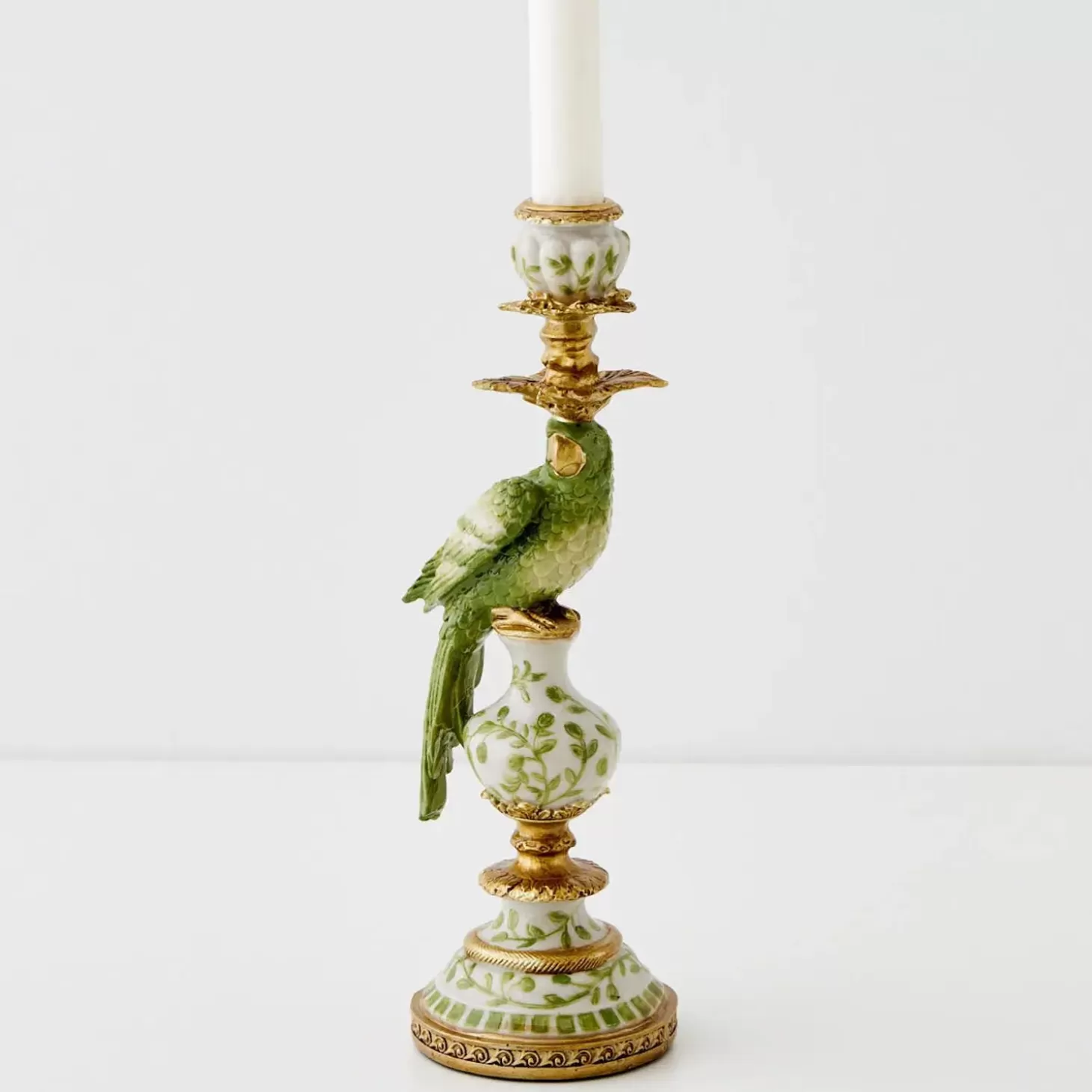 New GigiandTom Birds Of Paradise Resin Candle Holder