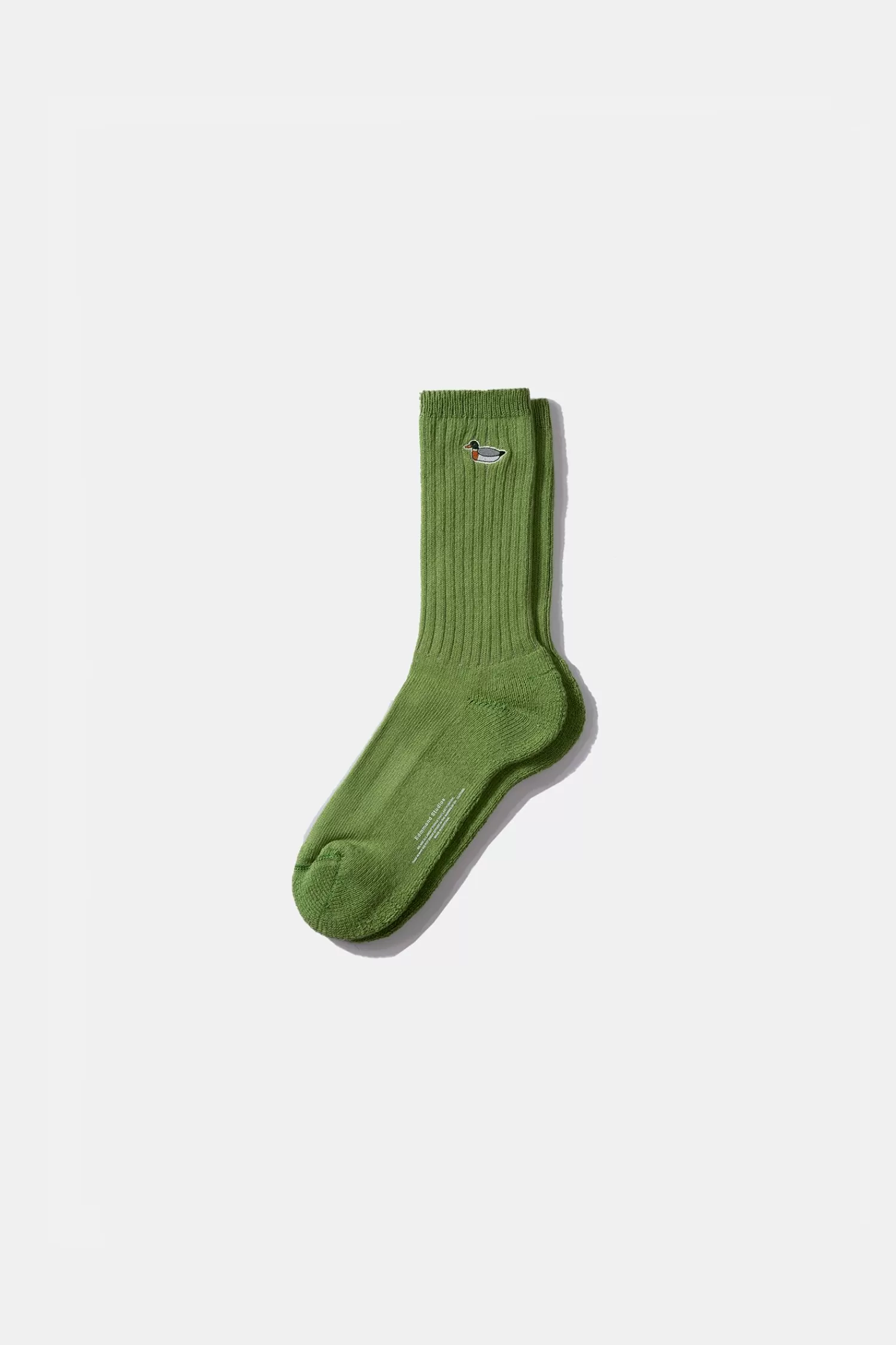 Accessories  Edmmond Studios Duck Socks Plain Green