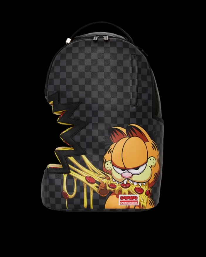 BACKPACKS*Sprayground GARFIELD PIZZA SHARKBITE BACKPACK (DLXV)