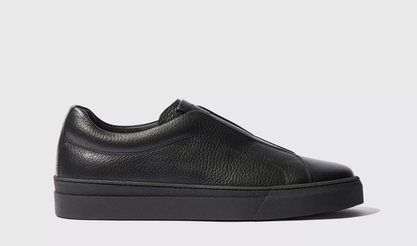 Scarosso Sneakers-Luca Black Grain Black - Calf